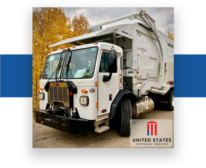 United Stated Disposal Service Collection Truck